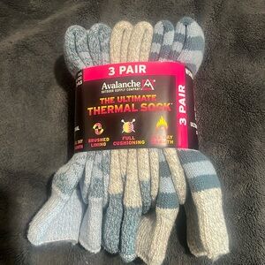 NEW Women's Avalanche Ultimate Thermal Socks 3-Pack